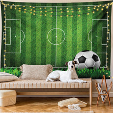 Football Field Wall Tapestry