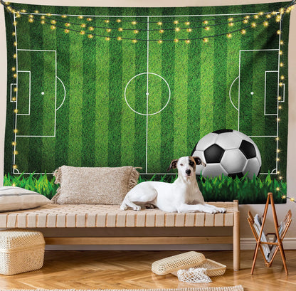 Football Field Wall Tapestry