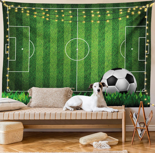 Football Field Wall Tapestry