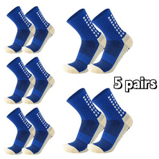 5 Pairs of Anti Slip Grip Socks