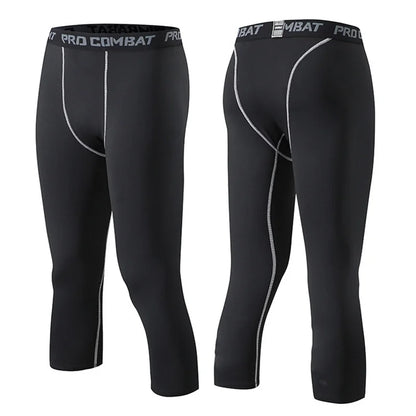 Elastic Sports Compression Tights