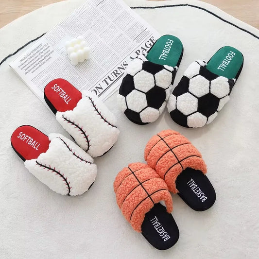 Soccer Ball Slippers