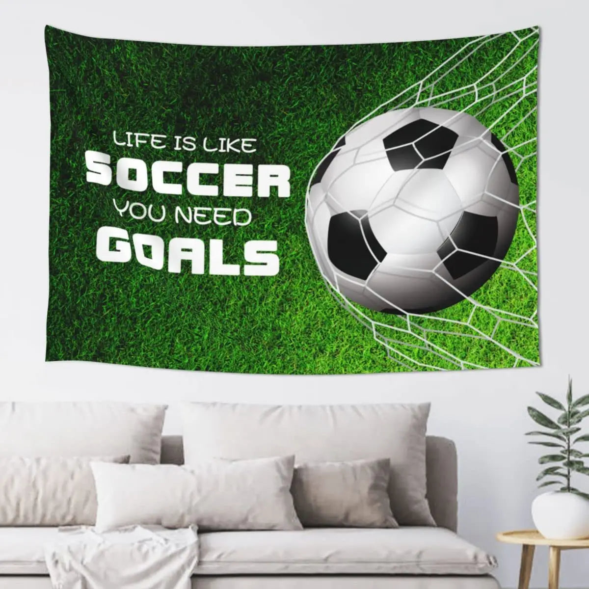 Football Field Wall Tapestry