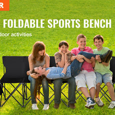 VEVOR 6/8Seat Foldable Sideline Bench