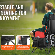 VEVOR 6/8Seat Foldable Sideline Bench